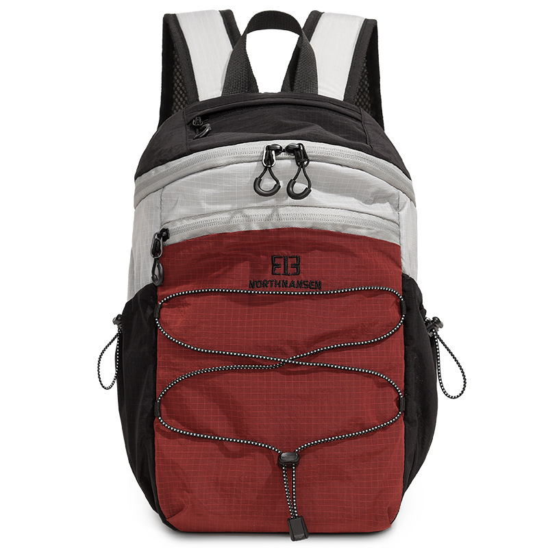 Mochila de senderismo transfronterizo al aire libre, nueva mochila de tela de nylon de gran capacidad, bolsa de viaje ligera y casual para niños