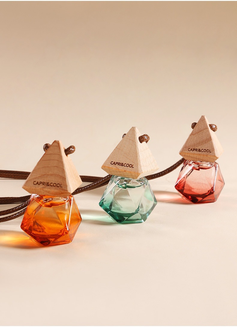 Car Essential Oil Fragrance, Car Perfume, Car Fragrance Pendant, High-End Long-Lasting Car Interior Fragrance