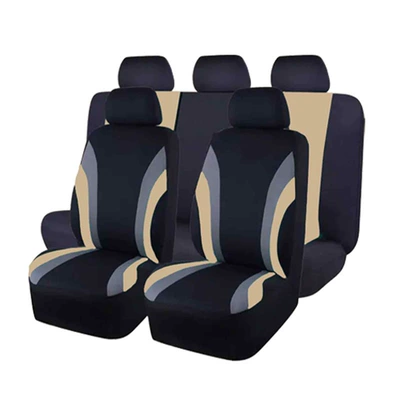 Popular Car Seat Covers, All-Inclusive | Universal seat cover - beige-the-whole-car-has-five-seats-universal-seat-cover
