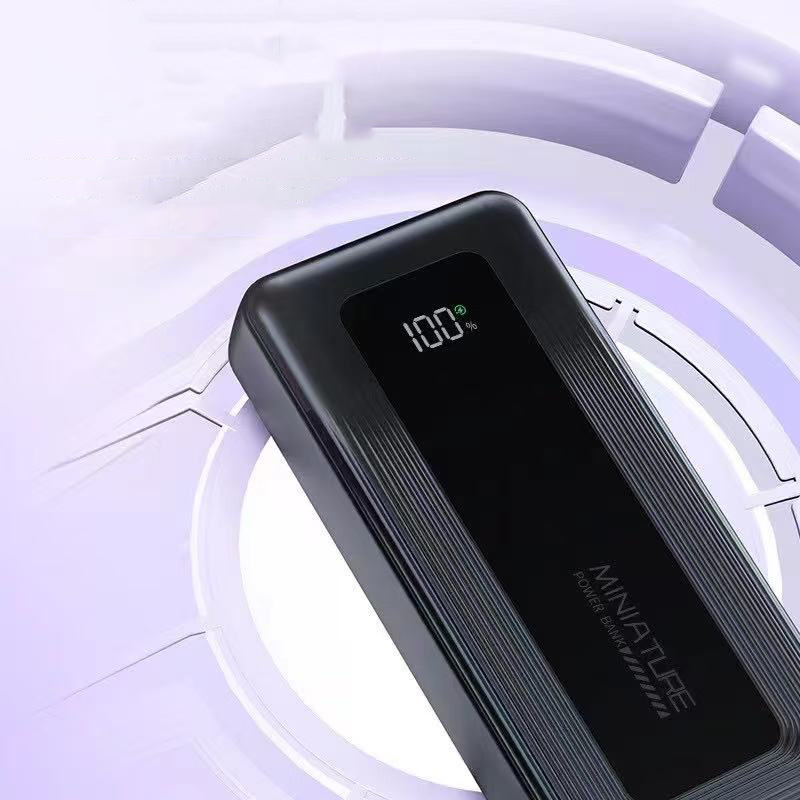 Ventas directas de fábrica Mini banco de carga de carga rápida Pantalla digital inteligente Fuente de alimentación móvil compacta Máquina de embarque portátil de gran capacidad