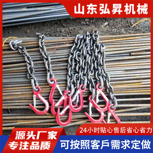 Manufacturer G80 Manganese Steel Chain Rigging for Lifting and Hoisting, Complete Set with Single, Double, Four-Leg, and Four-Arm Combinations, High Strength