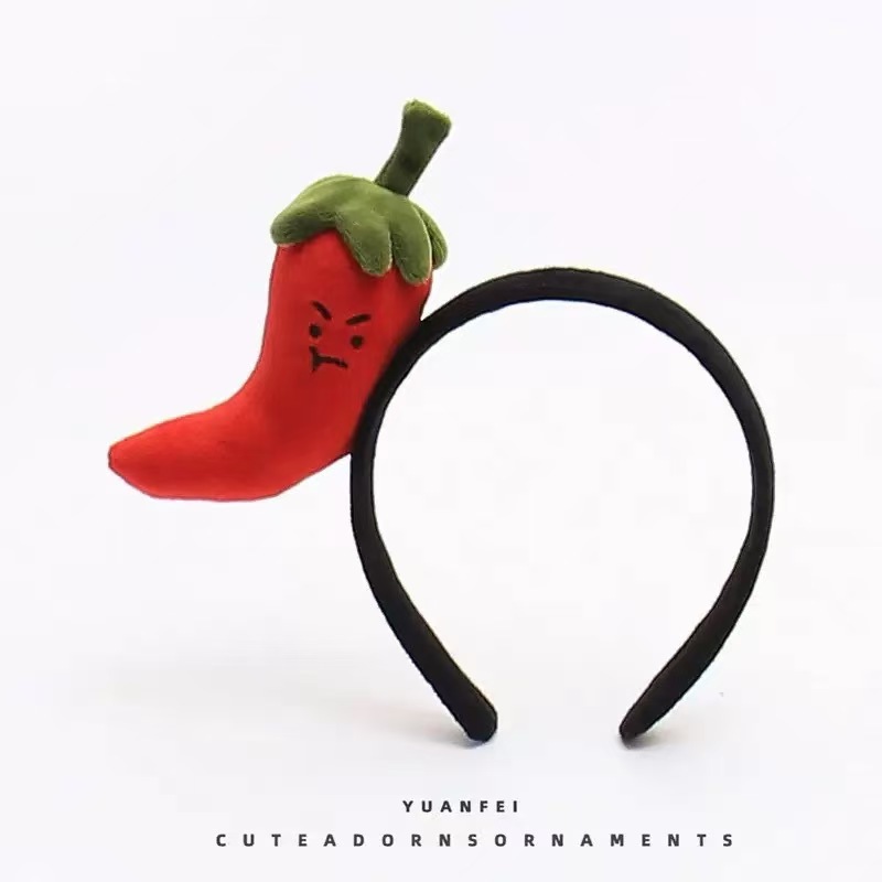 Otoño y invierno lindos estereoscópicos de peluche bandeja de cabello de dibujos animados orejas de gato orejas de conejo lavar la cara bandeja de cabello rojo al por mayor accesorios para el cabello