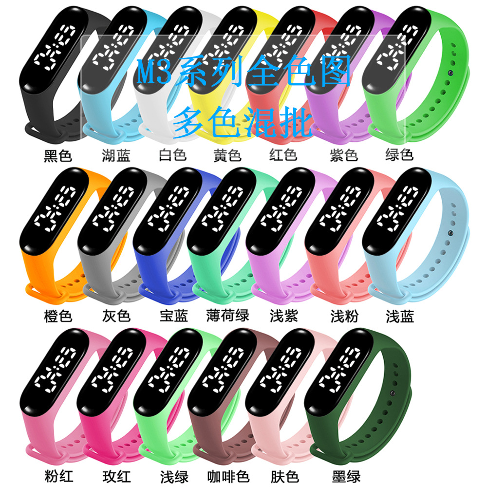 Venta directa de fábrica NFC control de acceso led reloj electrónico impermeable reloj para deportes al aire libre control de acceso IC portátil reloj de pulsera para estudiantes