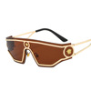 Human head, metal brand fashionable sunglasses suitable for men and women, new collection