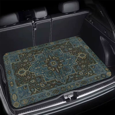 Avtomobil döşəmə paspasları — TEMU best-selling car trunk - 421ans-7-75100cmcrystal-velvet-with-dotted-plastic-backing