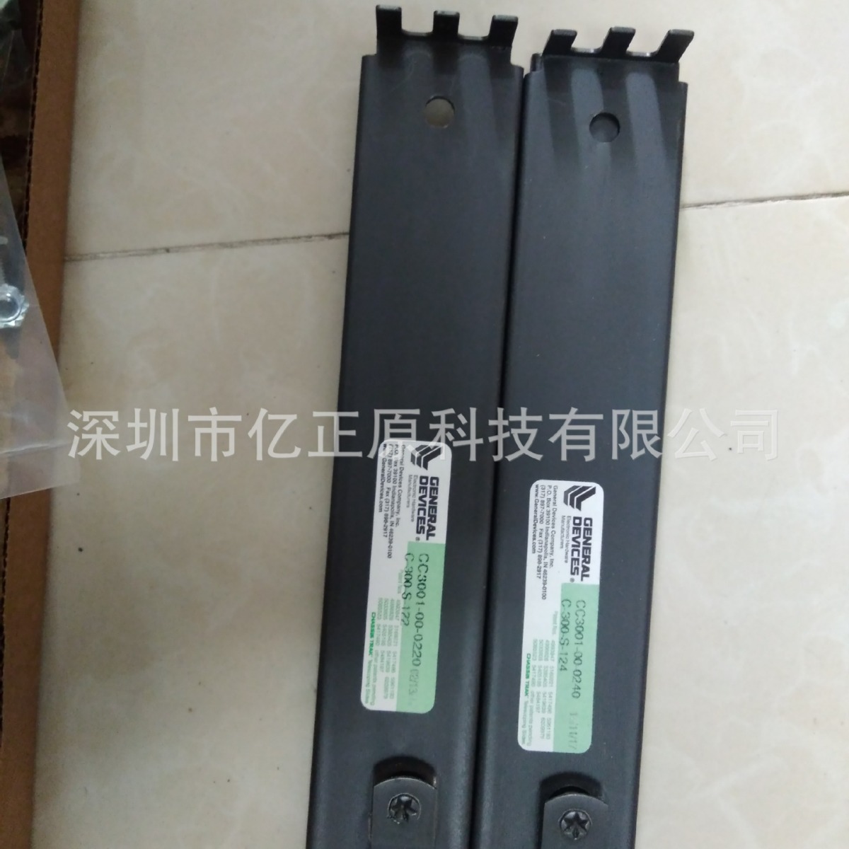 C-300-S-110 GENERAL DEVICES导轨/滑轨