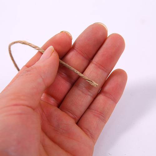 Huanrui Wholesale Wax Coated Hemp Rope, Handbag Packaging Rope, Hanger Ribbon, Photo Wall Decor Rope Manufacturer