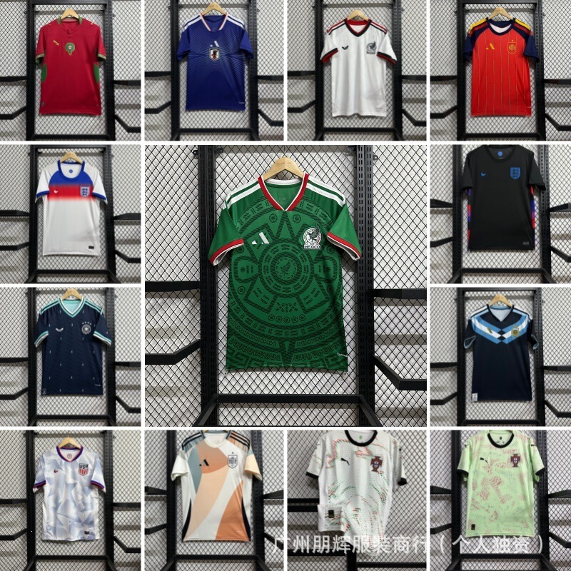 242526 Quality Fan-Favorite National Team Football Shirts, Popular Short-Sleeve Models, Cross-Border Free Shipping and Dropshipping 242526 Quality Fan-Favorite National Team Football Shirts, Popular Short-Sleeve Models, Cross-Border Free Shipping and Dropshipping