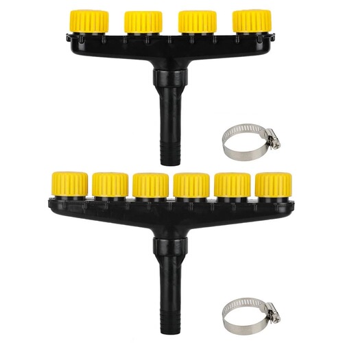 Multi-head spray multi-hole sprinkler head, vegetable garden watering hose, sprinkler sprayer nozzle