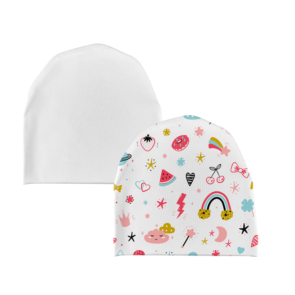 Venta directa de fábrica de sombreros de bebé de transferencia de calor para hombres y mujeres, protección de bebés y bebés, sombreros de cabeza de puerta halógena al por mayor