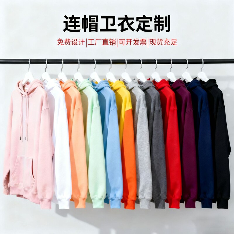Cross-border foreign trade, same style in different thicknesses, trendy brand hooded sweatshirts, custom workwear, party wear, logo-printed hoodies wholesale Cross-border foreign trade, same style in different thicknesses, trendy brand hooded sweatshirts, custom workwear, party wear, logo-printed hoodies wholesale