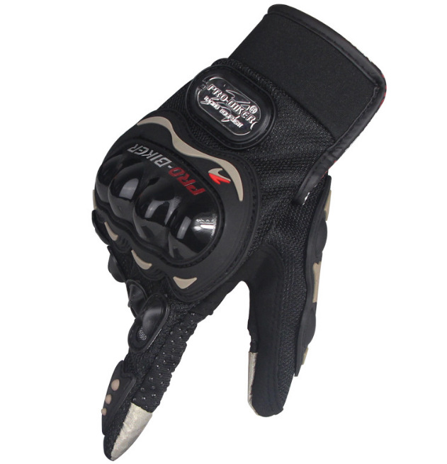 Guantes de moto Caballero montar fuera de carretera pantalla táctil guantes de dedo completo