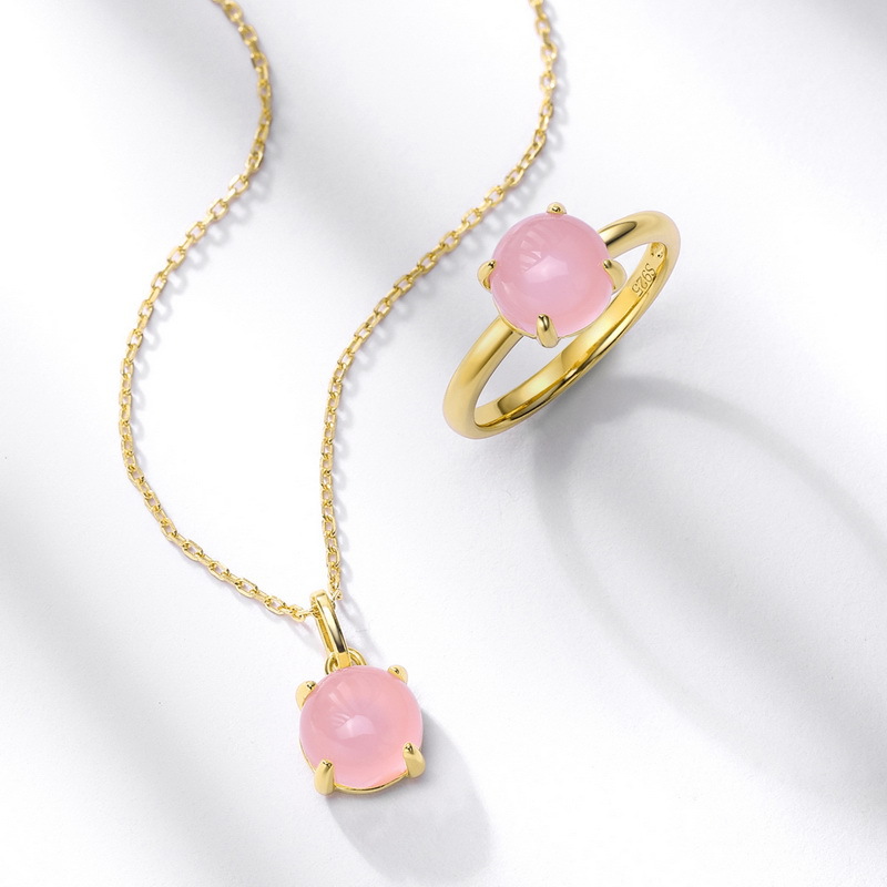 Colgante de tesoro de color de caramelo simple de lujo ligero transfronterizo S925 con cara de huevo de garra de plata Colgante de diamante de color multicolor personalidad de moda