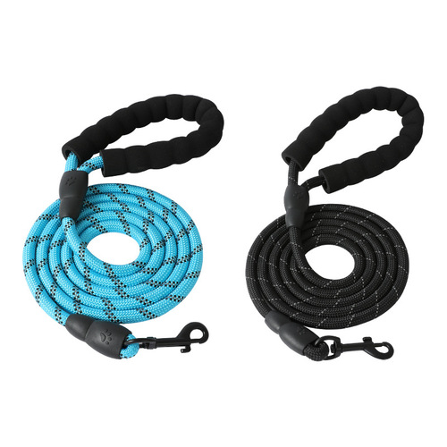 Traction Rope Pipitao Reflective Silk Round Rope Pet Dog Walking Rope Single Dog Chain Dog Rope Supplies Wholesale