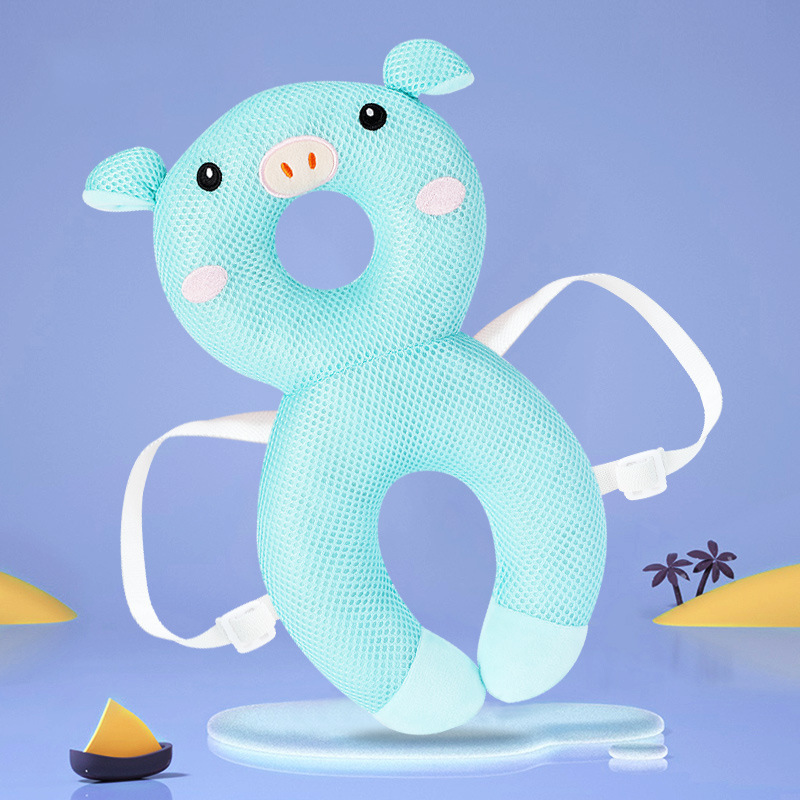 Bebé para aprender a caminar almohada de caída almohada de protección de la cabeza transpirable almohada de protección de la cabeza para bebés pequeños abeja gorra de protección de la cabeza de caída
