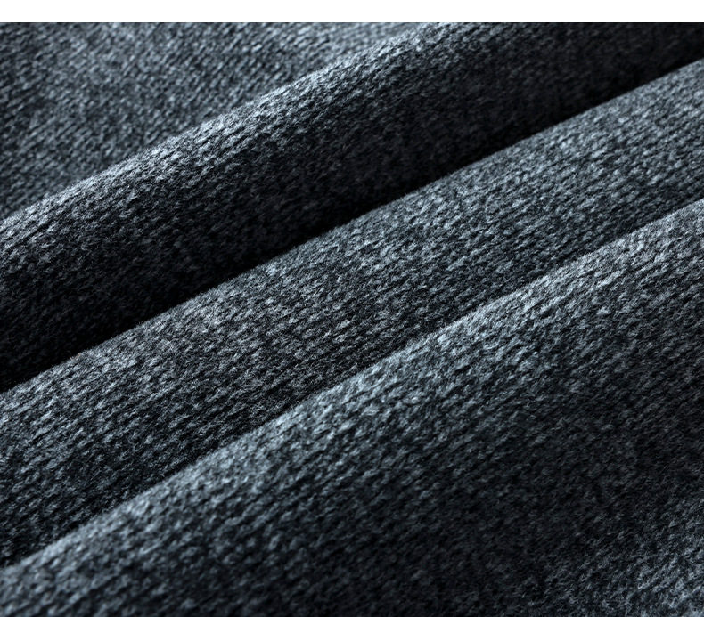 Áo khoác nữ dáng ngắn có mũ kéo khóa phối túi da, chất liệu len cashmere pha, form thường — Khói đá Ash chi tiết 15