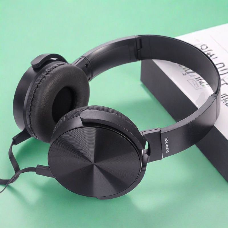 头戴式耳机适用OPPO华为vivo手机电脑有线带麦K歌游戏耳机批发