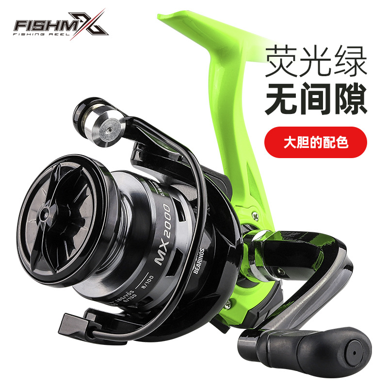 甬顺FishMX无间隙纺车轮13+1渔轮金属头鱼轮鱼线轮路亚轮远投轮|ru