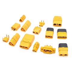 MR30/XT60 plug male/female XT30 XT90U XT60H test connector high current model aircraft connector
