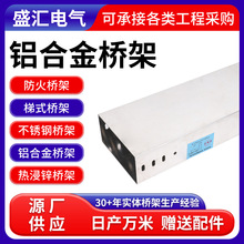100*100槽式走线槽铝合金桥架铝合金电缆桥架大跨距铝合金供应