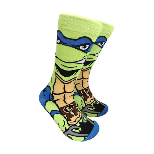 Amazon's new cross-border supply cartoon ins trendy socks SpongeBob pie big stars movies men and women's middle tube