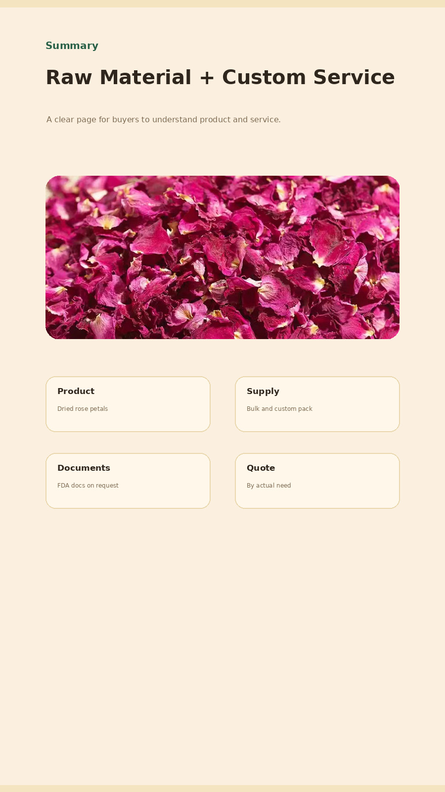 Dried Rose Bud Herbal Tea Mei Gui Hua 500g Bulk Botanical Infusion for Brewing in use