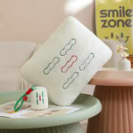 仿真麻将挂件公仔毛绒五条抱枕沙发靠垫书包小挂件装饰钥匙口女