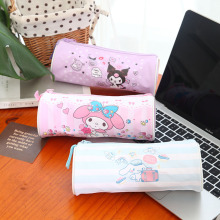 卡通圆筒文具盒笔袋大容量学生学习用品文具收纳批发贸易韩版潮流