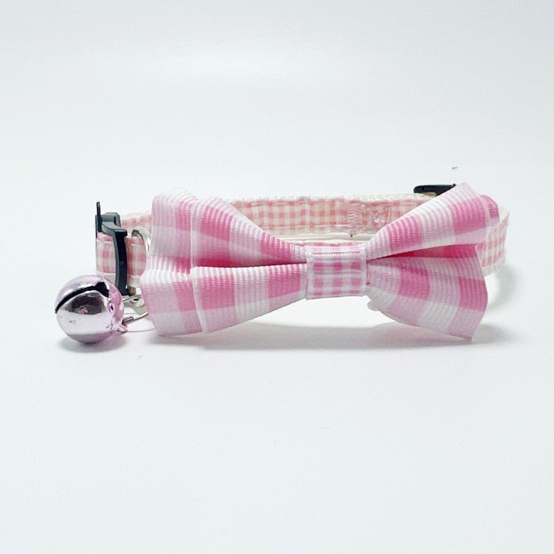 寵物用品狗頸圈貓咪脖圈兔子蝴蝶結項圈鈴鐺遛狗跨境外貿廠家批發