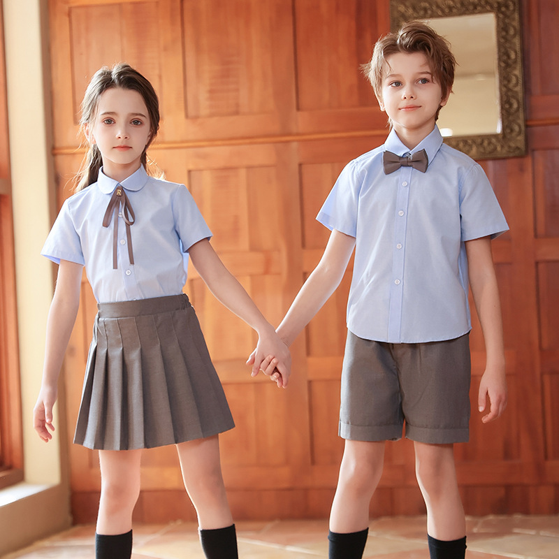 Traje de traje de actuación para niños Estilo universitario Foto de graduación de la escuela primaria y secundaria