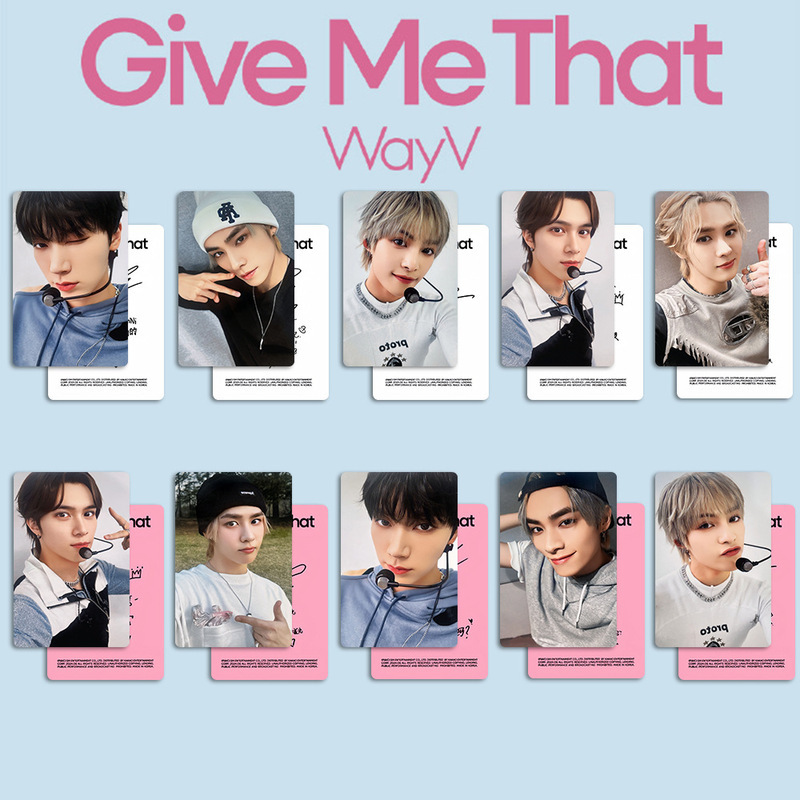 NCT WAYV Wei Shen V Peripheral Card GIVE ME THAT Album Carter Classic Card Random Card NCT WAYV Wei Shen V Peripheral Card GIVE ME THAT Album Carter Classic Card Random Card