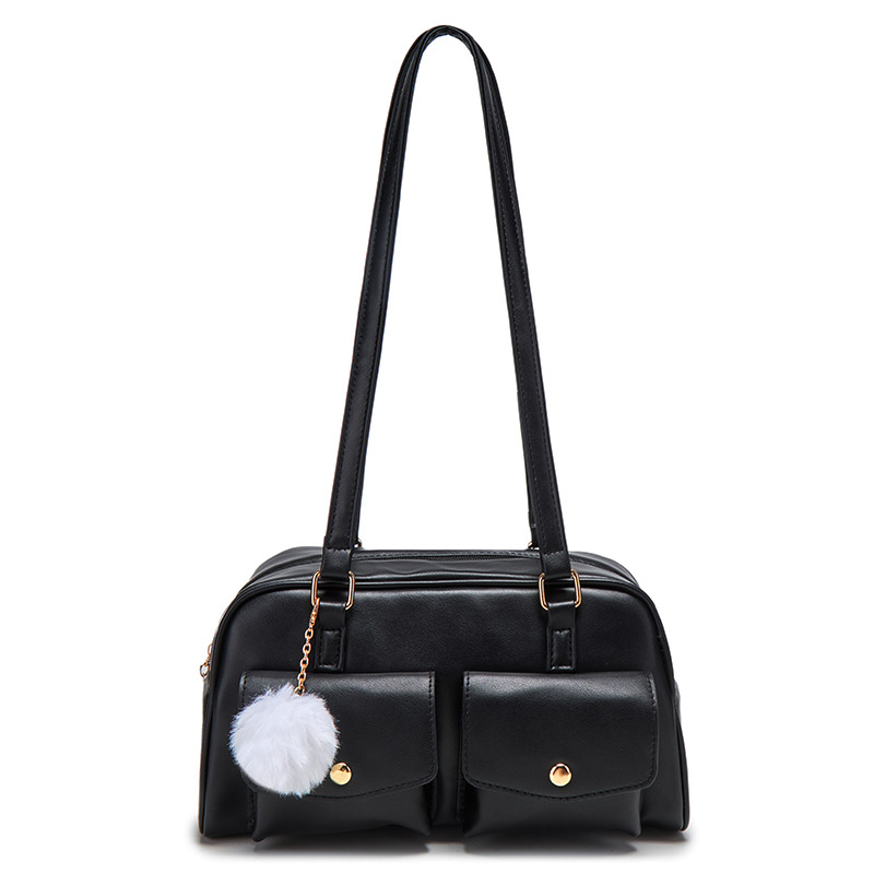 Bolsa de cámara de peludo popular de este año 2025 bolso de hombro caliente de Amazon bolso de bolos de lujo ligero