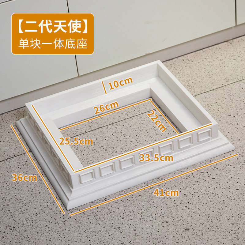 zimomo展示盒罗马柱底座泡泡玛特labubu大首领阴晴大天使亚克力罩|undefined