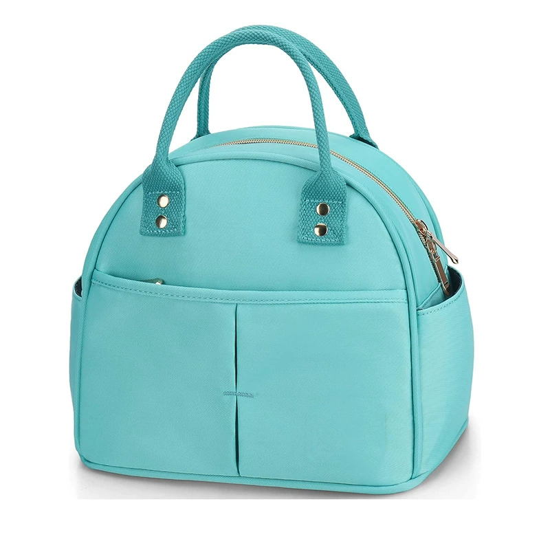 Новый трапециевидный изоляционный мешок из ткани Оксфорд утолщенная алюминиевая фольга Ланч-бокс портативный мешок для льда офисный работник ланч-сумка