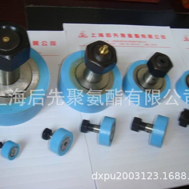 轴承轮 包胶轴承 配重侧滚轮  配重主动轮包胶聚氨酯轴承滚轮