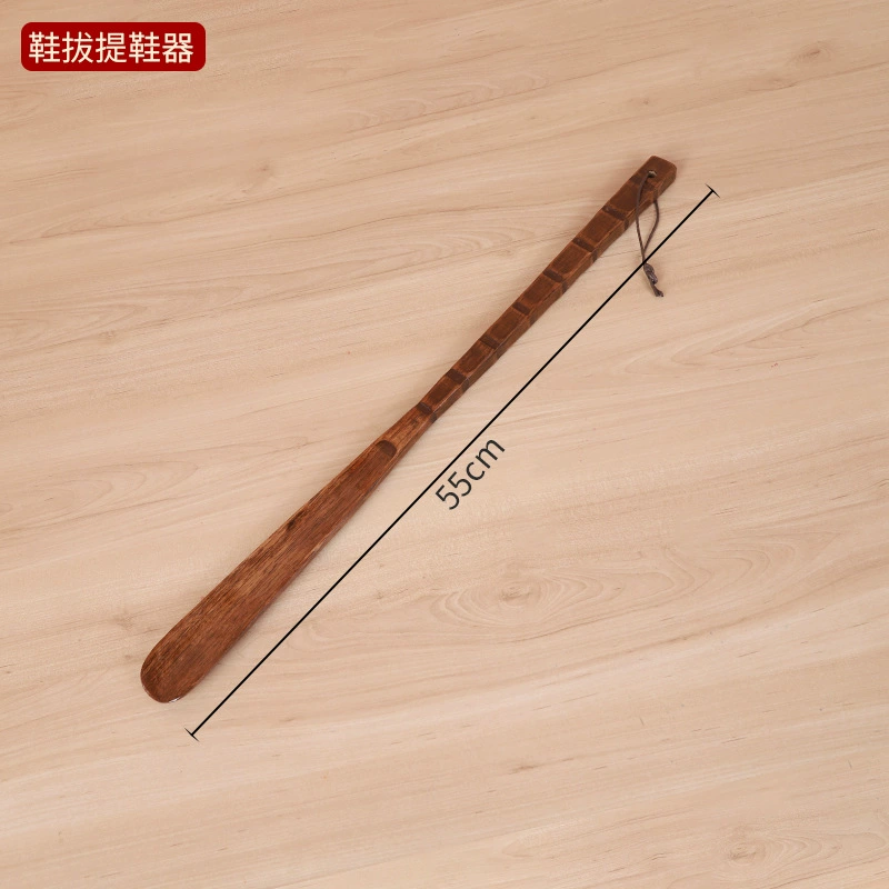 Shoe pull -up shoe device manufacturers wholesale shoe pull -ups ultra -long solid wood shoe pull 75 cm solid wood shoe can be made