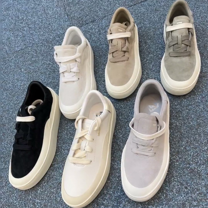 Outdoor Shoes Labcourt Thick-Soled Women's Sneakers Height-Increasing Leather Casual Couple Shoes Black and White Versatile Minimalist Commuter Shoes Outdoor Shoes Labcourt Thick-Soled Women's Sneakers Height-Increasing Leather Casual Couple Shoes Black and White Versatile Minimalist Commuter Shoes