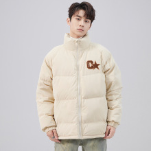 秋冬新款新国标羽绒服男士短款立领宽松面包服保暖时尚休闲外套
