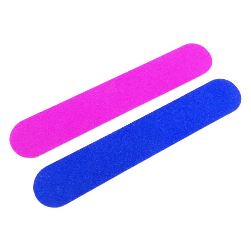 Factory spot wholesale disposable rubbing wood file trimming type polishing mini nail file double-sided nail tools