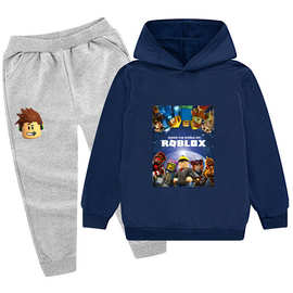 亚马逊wish2024新款春秋卡通儿童套头卫衣 厂家直销动漫周边