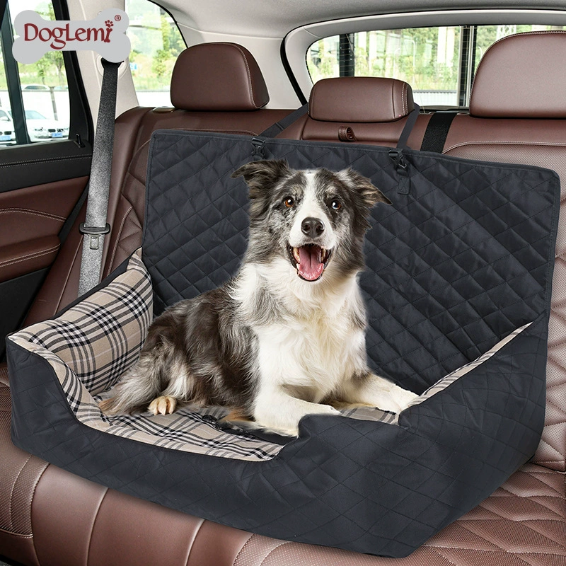 Популярное автомобильное гнездо для больших собак, съемное и моющееся гнездо для домашних животных, автомобильный задний коврик для защиты от царапин, грязи и загрязнений, коврик для собаки, кровать для собаки