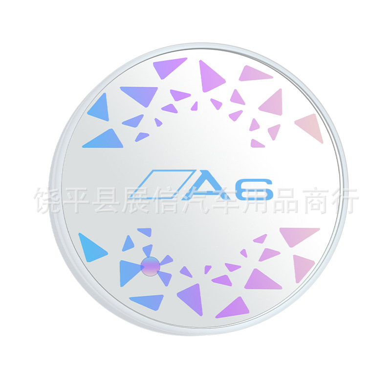 Adecuado para Audi A3 A4 A5 A6/Q3 Q4 Q5 Q6R8 coche luminoso estera de la taza agua LED faro colorido image 5