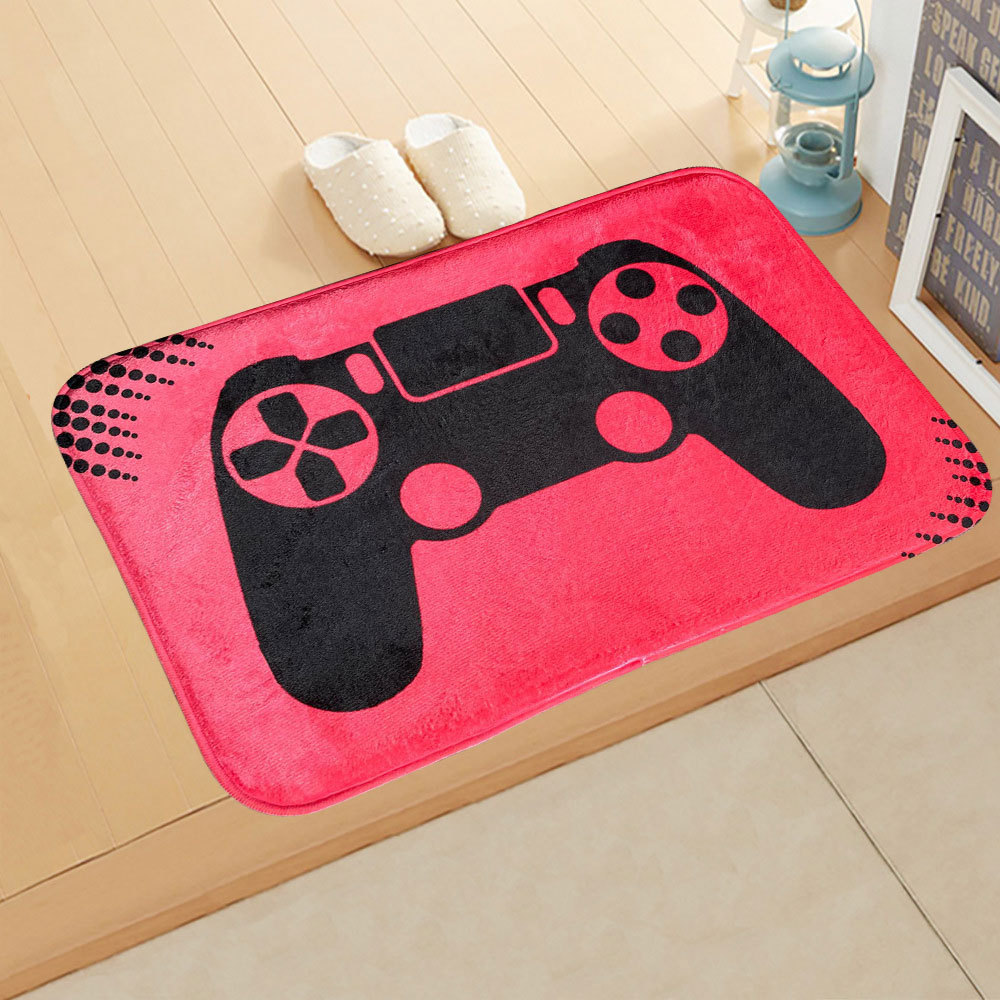 定制时尚地毯进门地垫儿童卧室主题卡通地毯门口卫浴吸水防滑脚垫