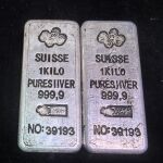 仿真银块380克 实心铜电镀银 电影拍摄活动道具瑞士银砖