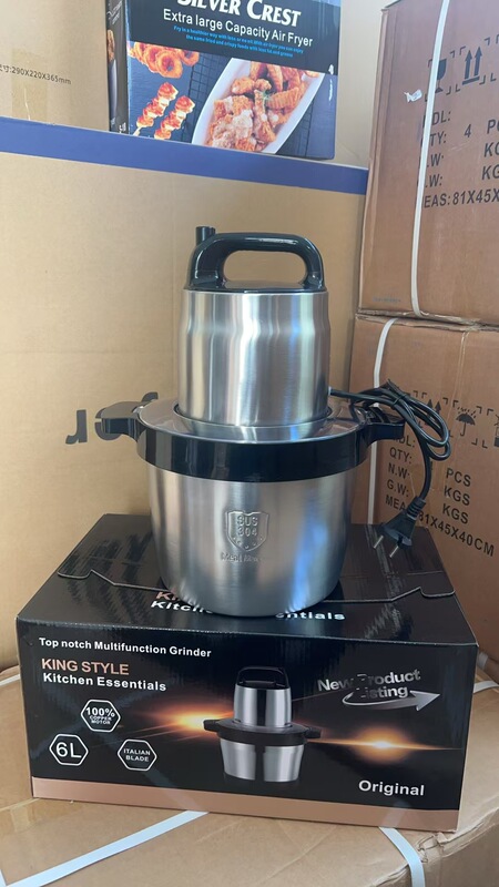 Fufumachine12L クロスボーダーミートグラインダー電気ステンレス鋼多機能ミートミキサー食品サプリメントマシン|undefined