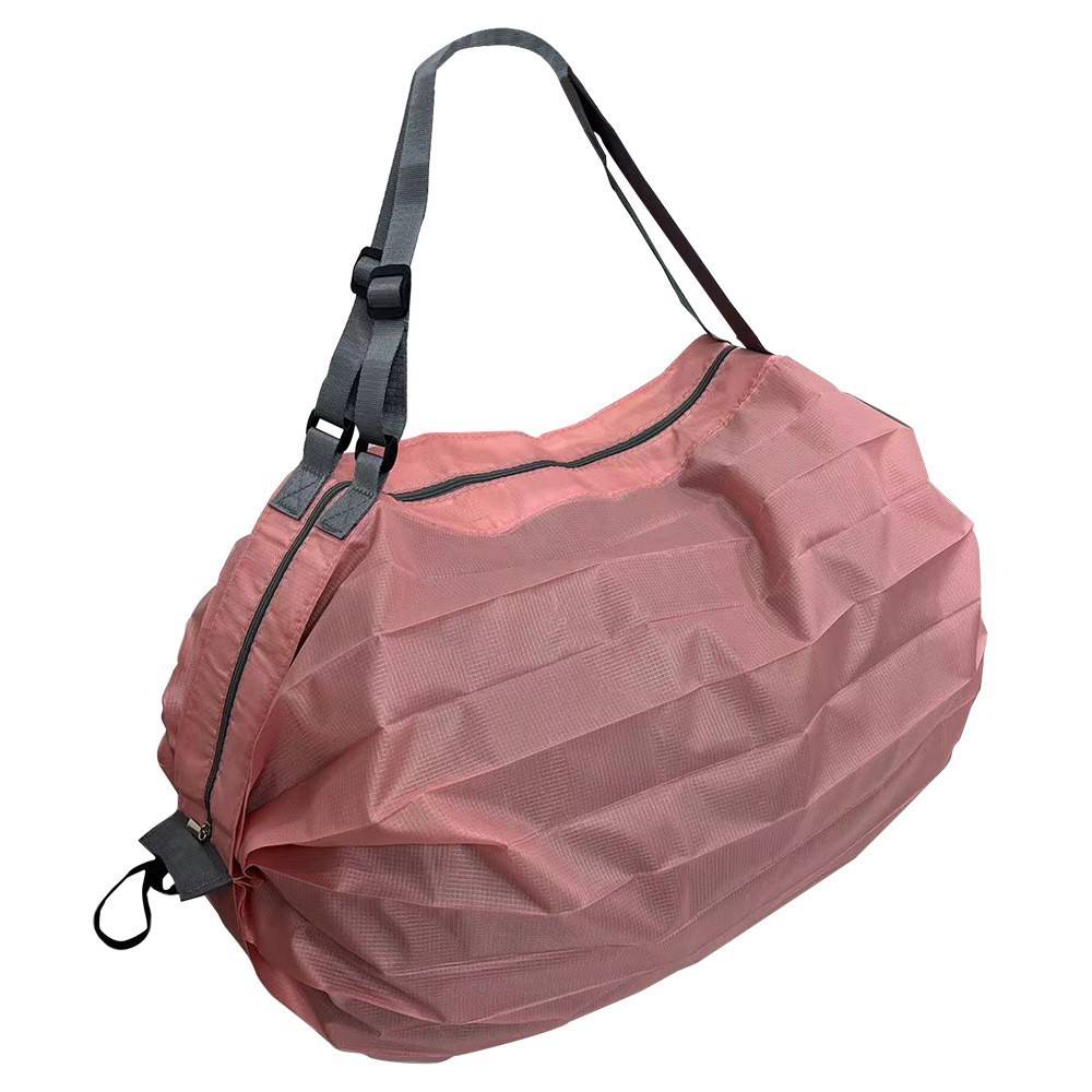Fábrica de gran capacidad plegable bolsa de compras plisada camuflaje multicolor Oxford tela de almacenamiento portátil protección del medio ambiente bolso