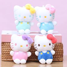 网红可爱萌kt猫小挂件毛绒玩具公仔书包包挂饰玩偶钥匙扣布娃娃