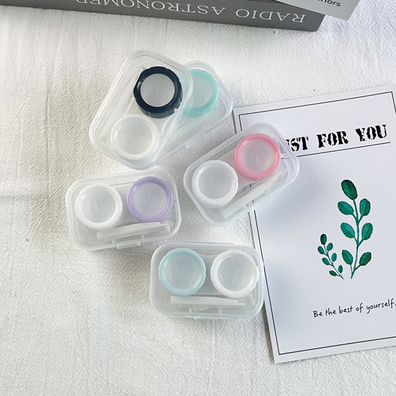 ing style pupil box cream color series small contact lens couple box simple cute portable wind care box ing style pupil box cream color series small contact lens couple box simple cute portable wind care box