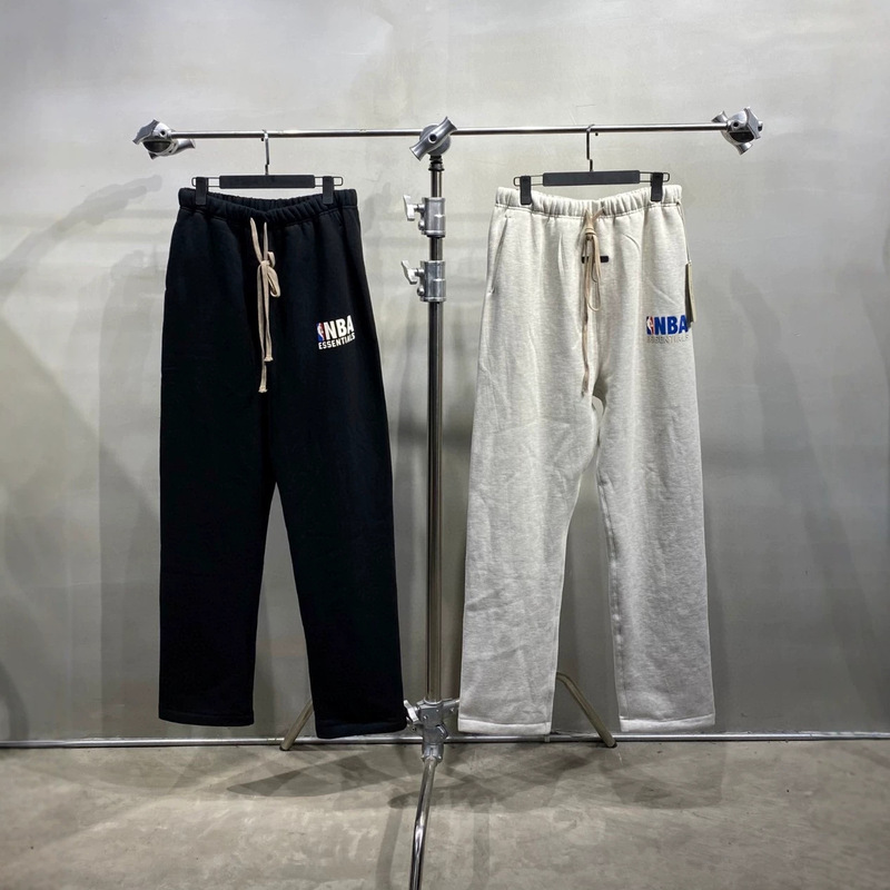 Autumn and Winter American-Style Fog Essentials Collaboration Celebrity Casual Sweatpants Sports Straight-Leg Pants Unisex