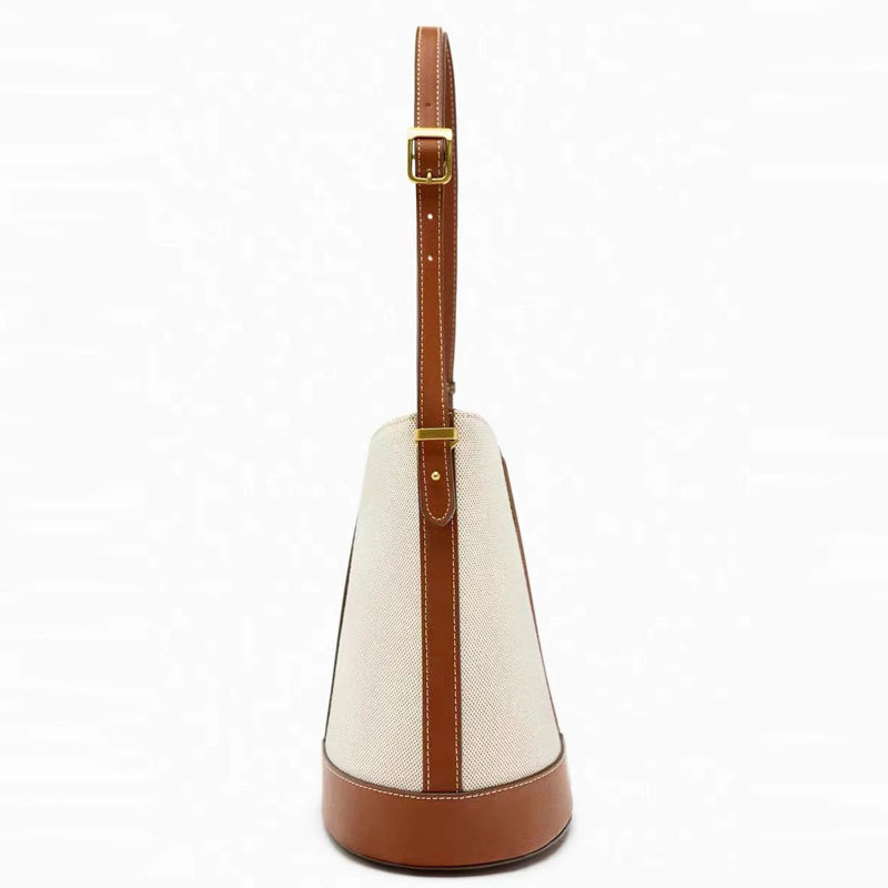 Borsa a secchiello in tela patchwork borsa a tracolla versatile_voghion.com